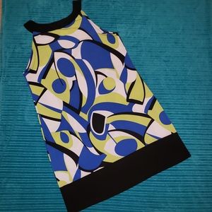 Multi-Colored Fashion Dress